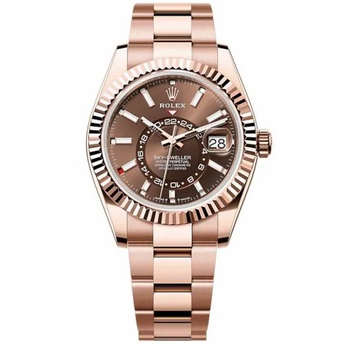 Rolex Sky-Dweller Everose / Chocolate / Oyster 336935-0002 (M336935-0002)